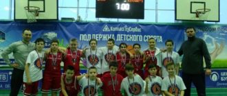 Команда юношей Княжпогостского района в ожесточенной борьбе остановилась на третьей строчке турнирной таблицы