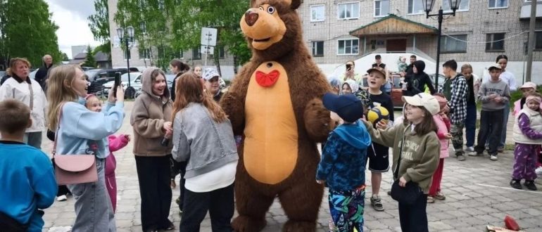 День защиты детей в Емве