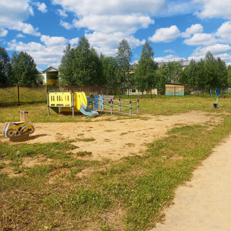 В Синдоре завершился III этап строительства «Детского городка»