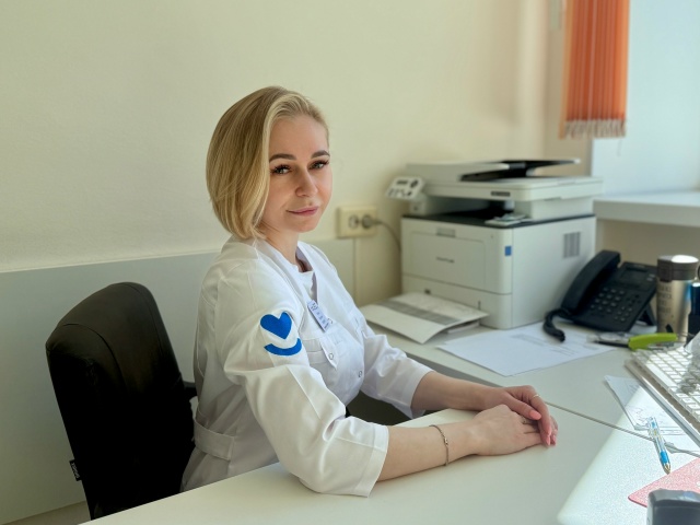 аведующая терапевтическим отделением Сыктывкарской городской поликлиники, терапевт Татьяна Рыбкина